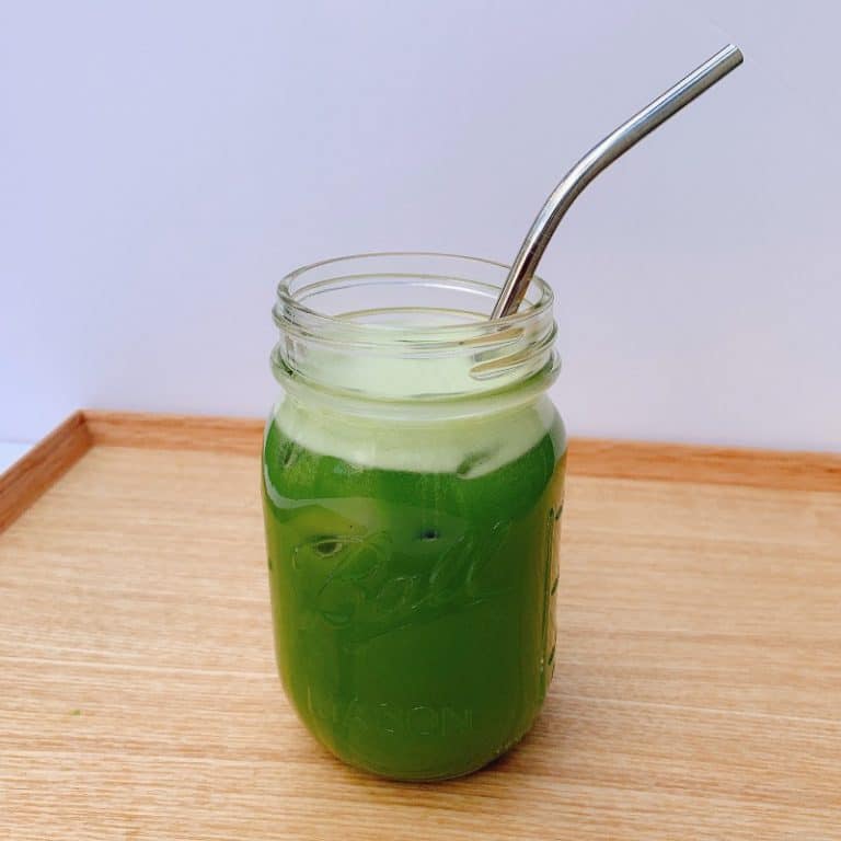 Iced Oat Milk Matcha Latte Recipe